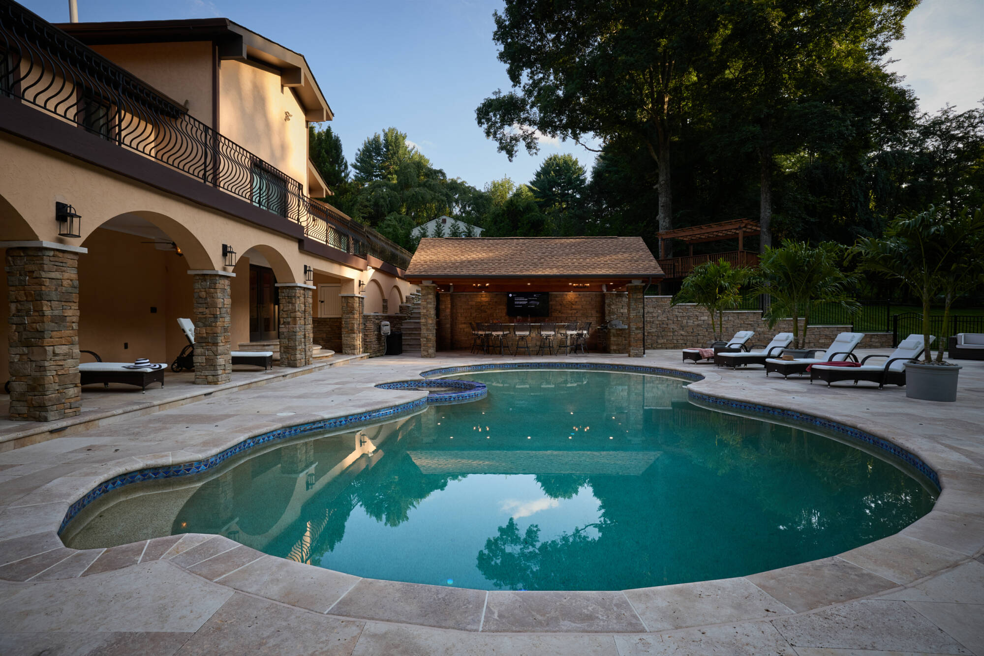 concrete pool