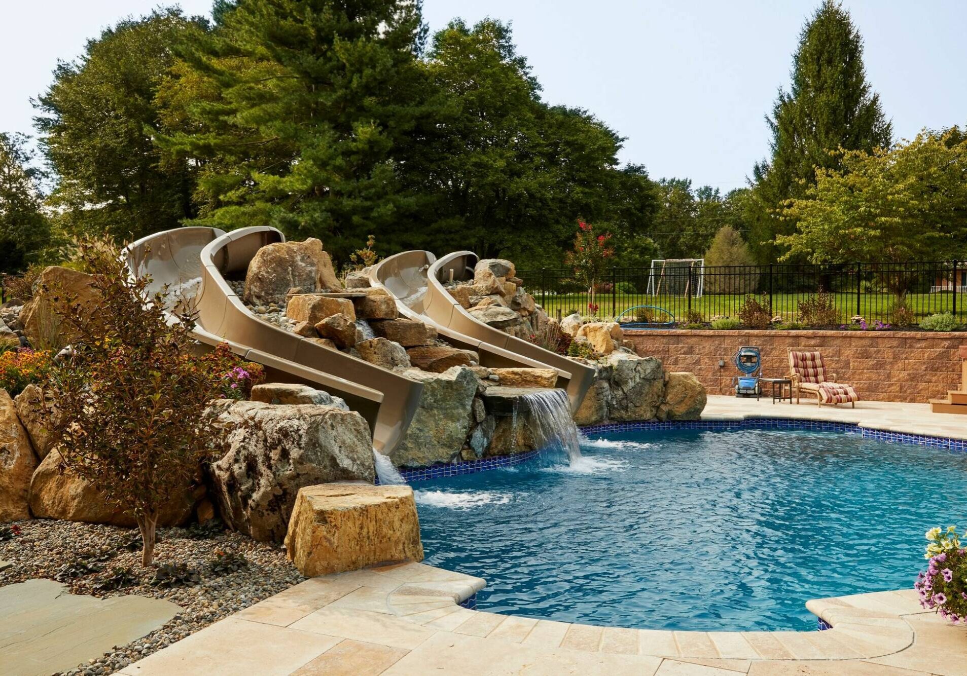 Fall Inground Pool Installation